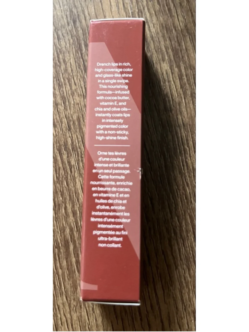 Morphe NWT dripglass drenched lip gloss deep brick